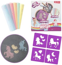 Set di gessetti da marciapiede Dream Horse Unicorno 61044