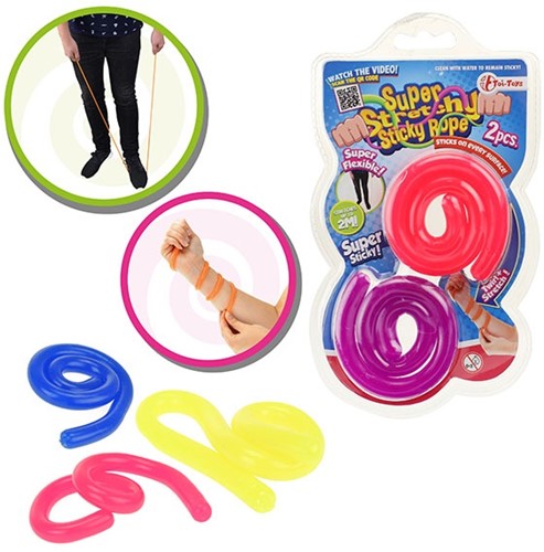 2 Magic Fidget Strecky Monkey Noodles 3ass.