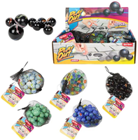Toi-Toys biglie display - 12 sacchetti biglie Armedo vetro
