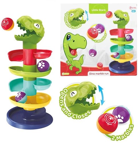 Baby dinosauro con pista per biglie 71004A