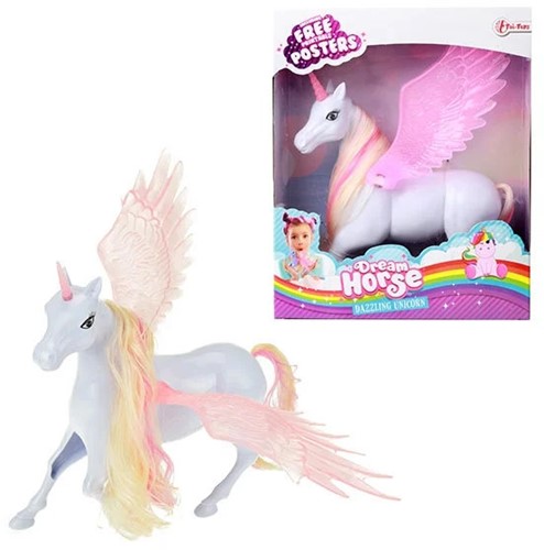 Cavallo da sogno Unicorno con ali 06159A