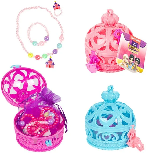 Princess Friends Kroon Sieradendoos met Accessoires