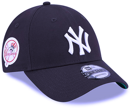 New Era Essential Baseball Cap 9Forty New York Yankees Cappello Uomo e Bambino - Blu Scuro
