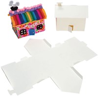 Colorations set case di carta 3D per lavoretti - 20 pezzi giocattolo creativo-2