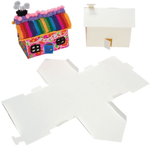 Colorations set case di carta 3D per lavoretti - 20 pezzi giocattolo creativo-2