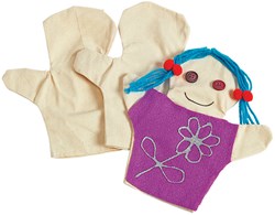 Colorations set marionette da decorare - crea le tue marionette, 12 pezzi