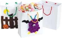 Colorations borsa regalo creativa bianca - decora la tua borsa 24 pezzi-2