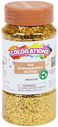 Colorations glitter biodegradabile oro 113g lavoretti bambini