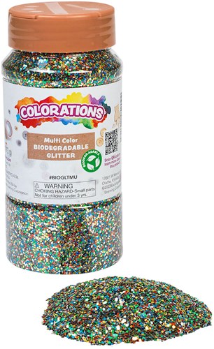 Colorations Glitter Biodegradabile Multi - Giocattolo Creativo 113 grammi-2