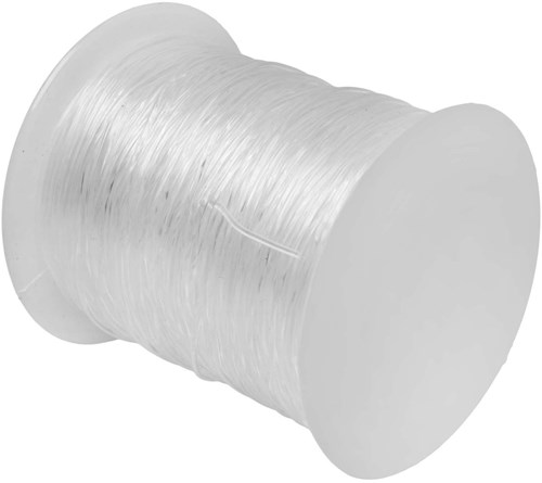 Colorations cordoncino elastico trasparente perline fai da te 50 metri 1 mm-2