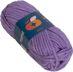 Colorations filato acrilico viola 4 mm 50 grammi tessuto creativo