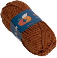 Colorations filato acrilico marrone 4 mm 50g tessuto creativo