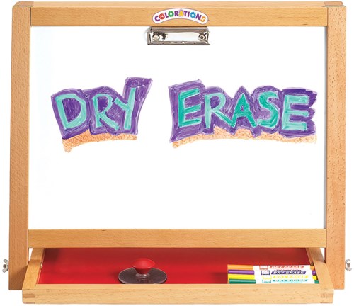 Colorations cavalletto da tavolo 4-in-1 con lavagna e whiteboard-3