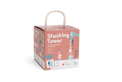 Torre impilabile giocattolo educativo cartone bambino - gioco colorato