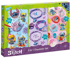 Totum set creativa Stitch 3 in 1 Creativity - giocattolo creativo