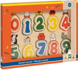Bambolino Toys puzzle in legno Miffy numeri giocattolo educativo bambino