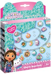 Totum Gabby's Dollhouse kit creazione braccialetti charms - set gioielli amicizia fai da te