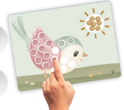 Little Dutch set di colori a dita Fairy Garden - kit creativo per bambini