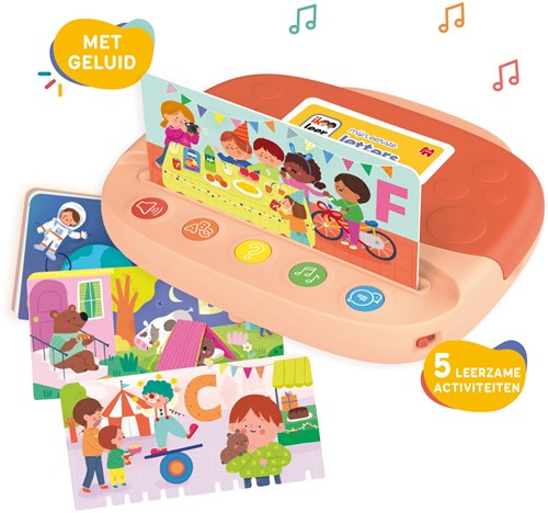 Jumbo giocattolo educativo imparare l'alfabeto - Le mie prime lettere dai 3 anni-3