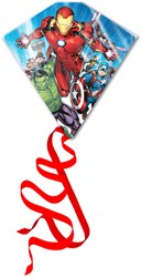 Eolo aquilone Marvel Avengers aquilone per bambini con maniglia e filo
