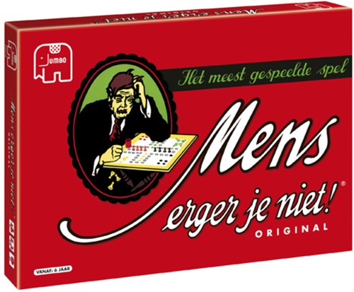Jumbo gioco da tavolo Non ti arrabbiare Originale classico pedine legno