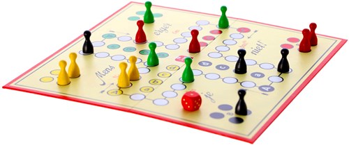 Jumbo gioco da tavolo Non ti arrabbiare Originale classico pedine legno-2
