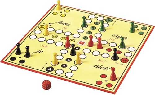 Jumbo gioco da tavolo Non ti arrabbiare Originale classico pedine legno-3