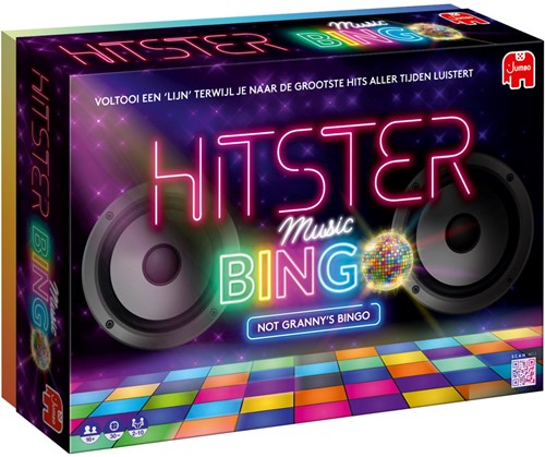 Jumbo Hitster Bingo gioco di società quiz musicale adulti