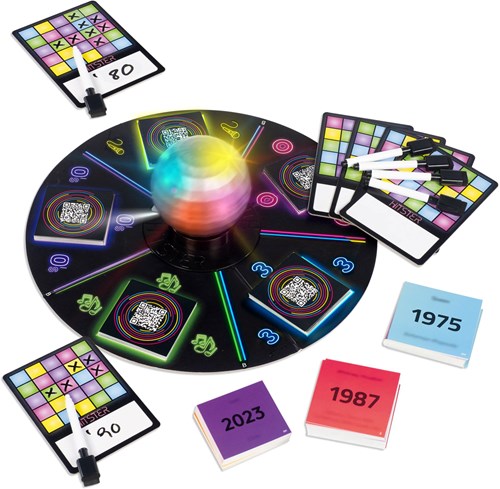 Jumbo Hitster Bingo gioco di società quiz musicale adulti-2