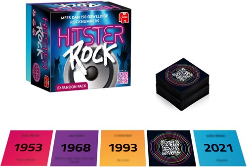 Jumbo Hitster Rock Set di espansione gioco di società gioco musicale adulti-2