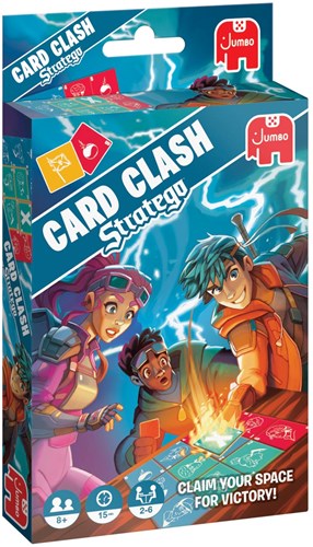 Jumbo stratego gioco di carte Card Clash - gioco strategico per bambini