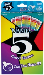 Goliath gioco di carte Name 5 - Trivia per famiglie e amici