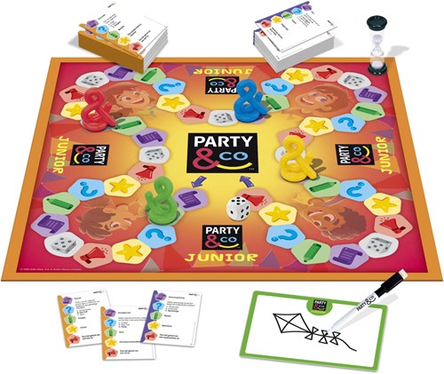 Party & Co. Junior gioco da tavolo per bambini dagli 8 anni - gioco di festa-2