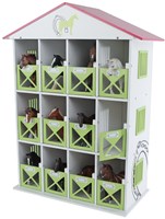 Kids GLOBE scatola porta giocattoli cavalli con 12 scomparti legno-2