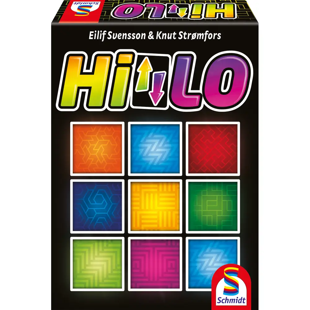 Schmidt gioco di carte HILO - gioco di famiglia - veloce e avvincente