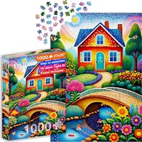 Enjoy Puzzle puzzle House of Colors - 1000 pezzi divertimento colorato