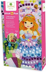 Sycomore giocattolo mosaico Princesses divertimento creativo 5+