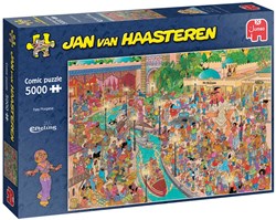 Jumbo puzzle Efteling Fata Morgana 5000 pezzi Jan van Haasteren