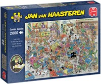 Jumbo puzzle Jan van Haasteren NK Mens Erger Je Niet 2000 pezzi cartone animato