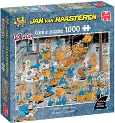 Jumbo puzzle Jan van Haasteren Oldtimers 1000 pezzi cartone animato