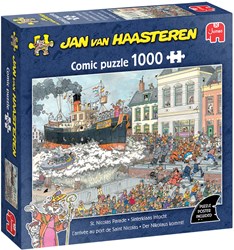 Jumbo puzzle Arrivo di San Nicola Jan van Haasteren 1000 pezzi adulti