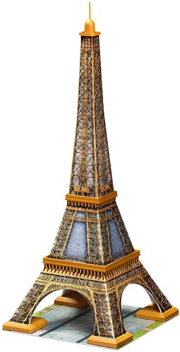 Ravensburger Puzzle 3D Torre Eiffel - 216 Pezzi Costruzione-2