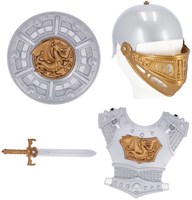 KiddyGo set costume da cavaliere 4 pezzi giocattolo per bambini-2