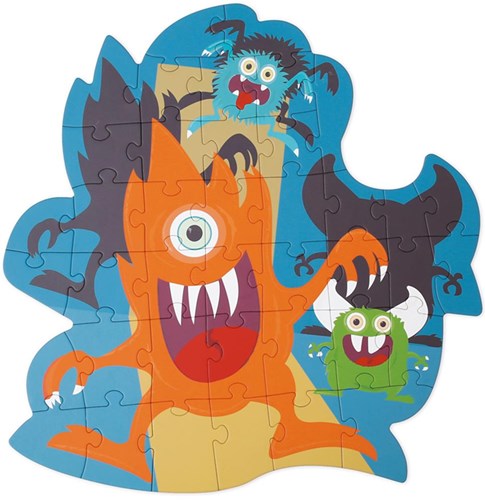SCRATCH Contour Puzzle - Mostri-2