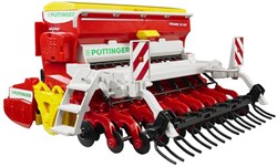 Bruder Pottinger Vitasem 302ADD seminatrice rimorchio trattore giocattolo