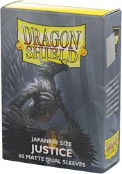 Asmodee bustine protettive Dragon Shield Matte Dual Justice 60 pz TCG