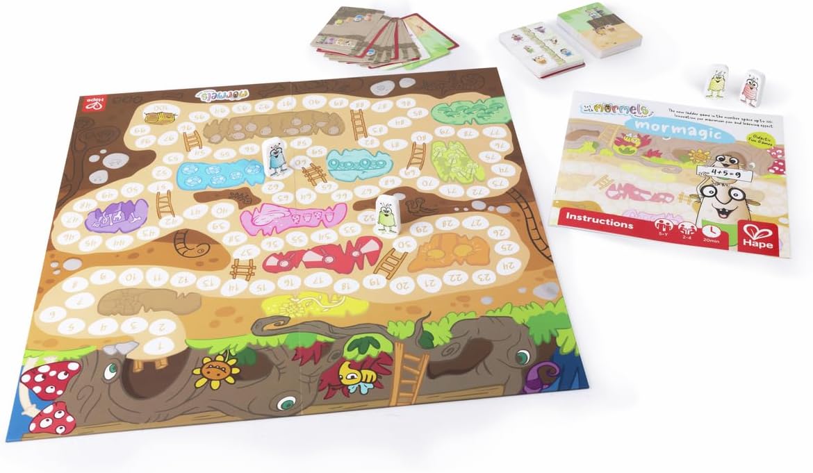 Hape gioco educativo Mormagic - gioco di mostri matematici per bambini-2