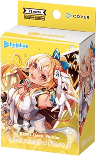 Asmodee Gioco di carte Hololive Starter Deck Shiranui Flare TCG 71 carte