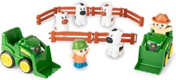 Britains set fattoria trattore mucche giocattolo educativo