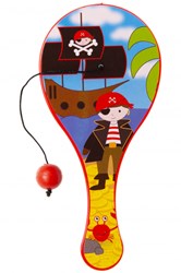 Tapbal racchetta giocattolo pirata rossa - gioco attivo per bambini